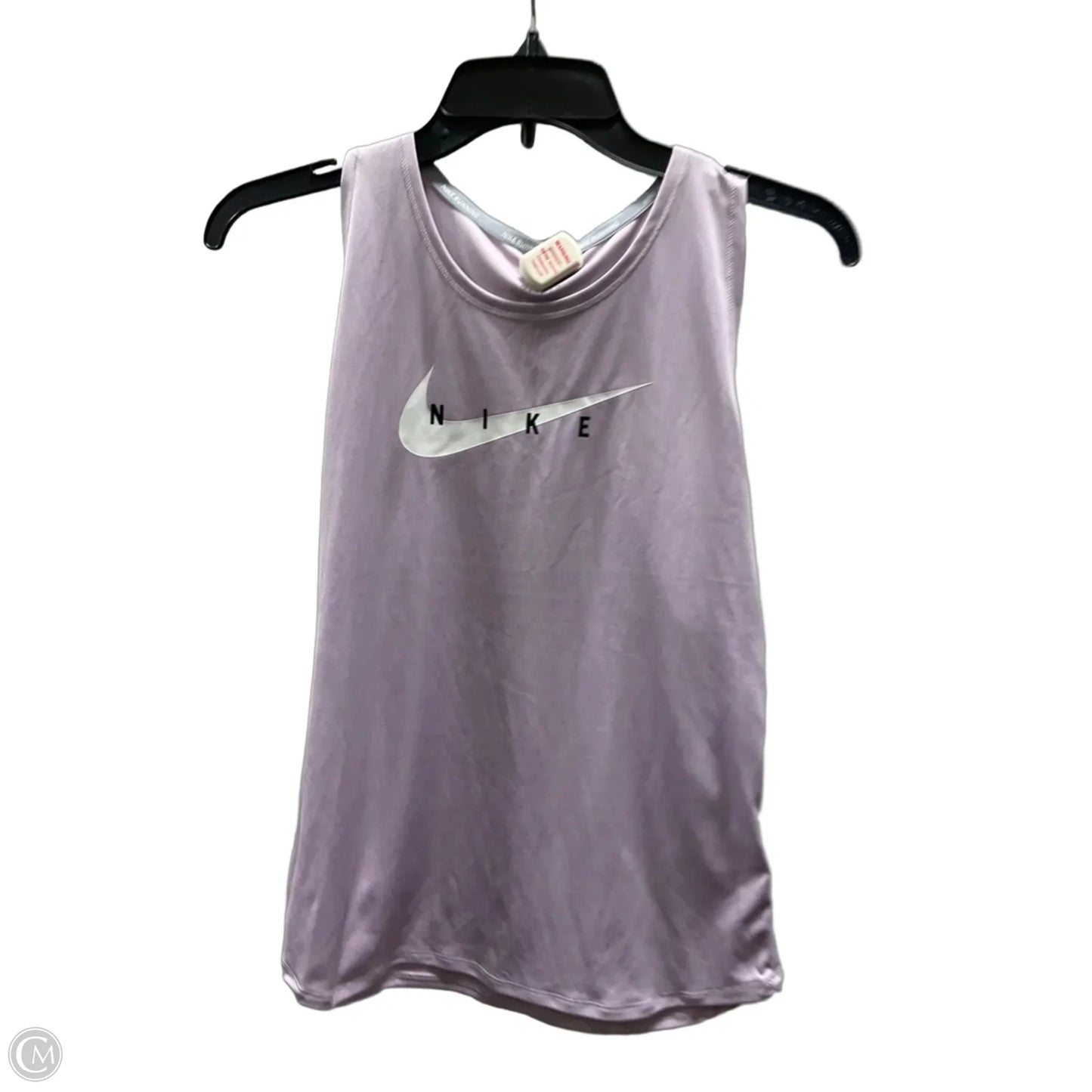 Athletic Tank Top By Nike Apparel In Purple, Size: S
