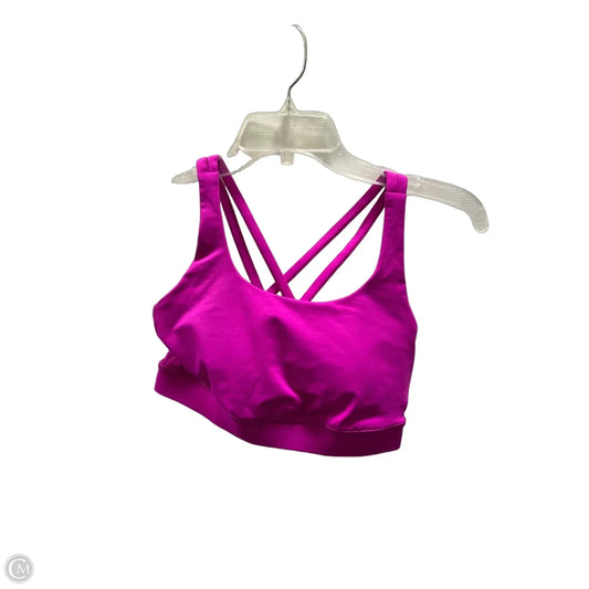 Athletic Bra By Lululemon In Pink, Size: 4