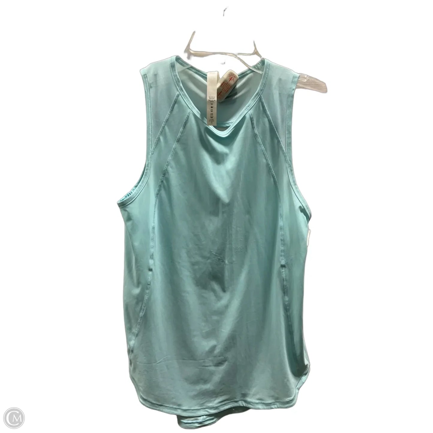 Athletic Tank Top By Lululemon In Blue, Size: 4
