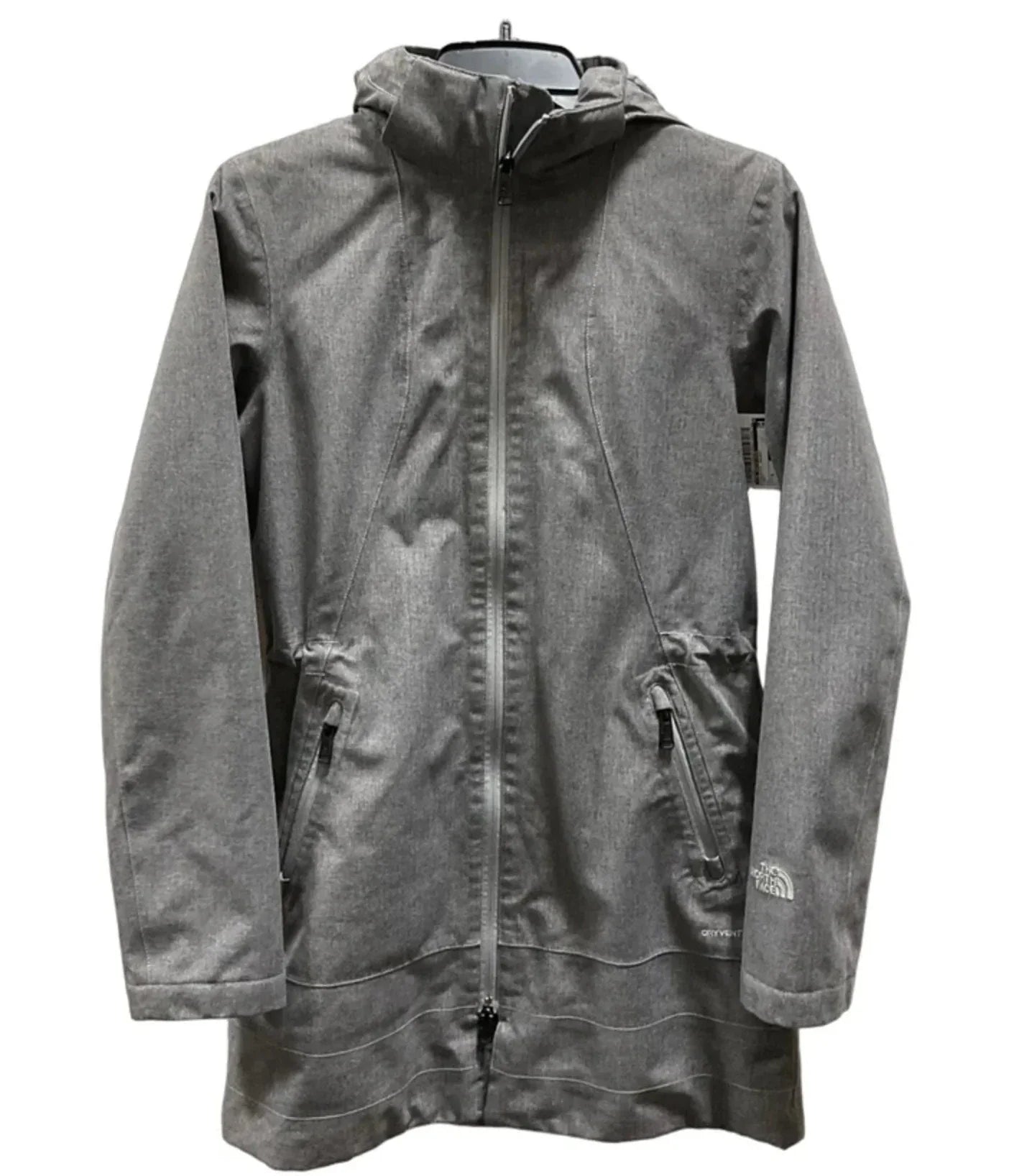 Athletic Jacket By The North Face In Grey, Size: S