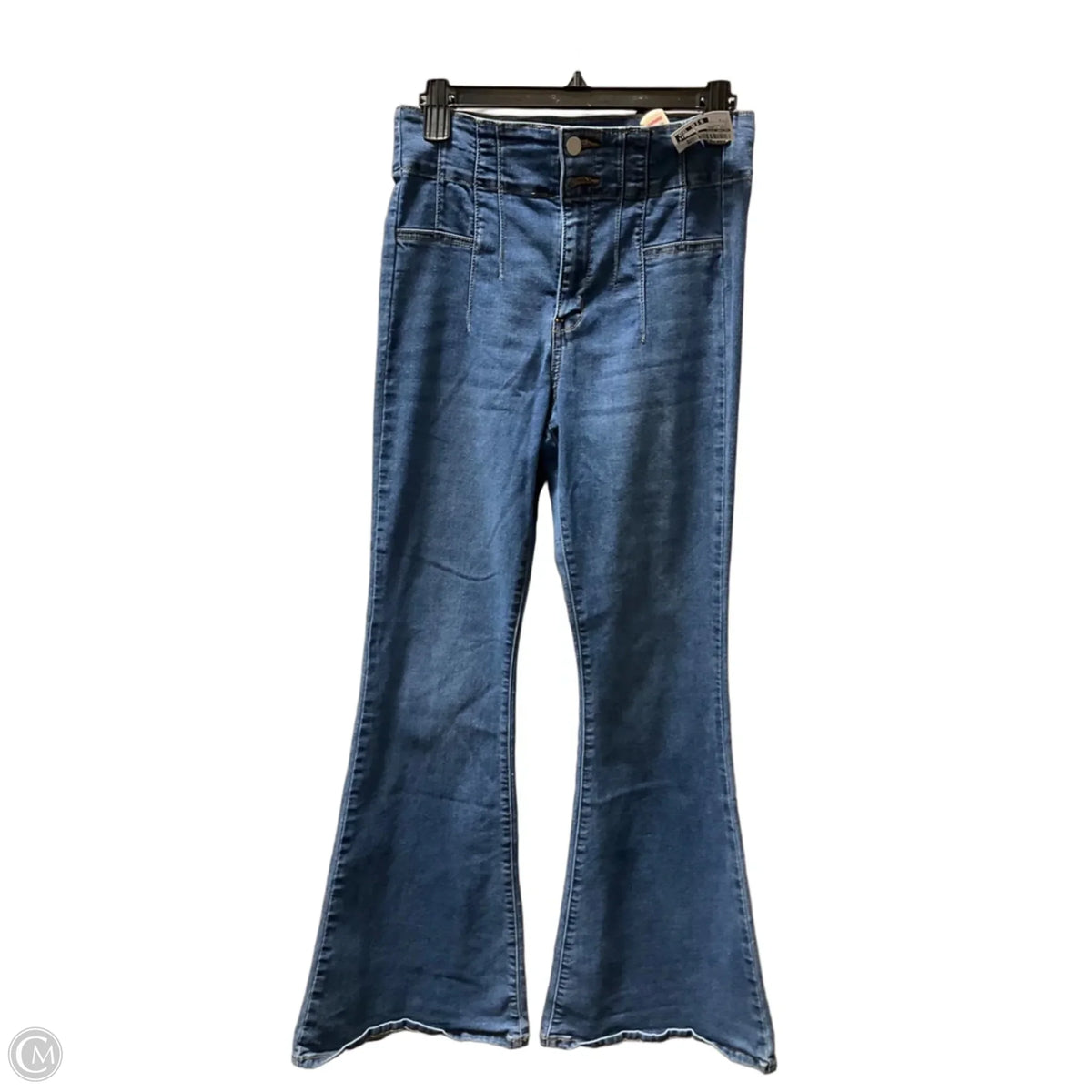 Jeans Flared By Altard State In Blue Denim, Size: 4