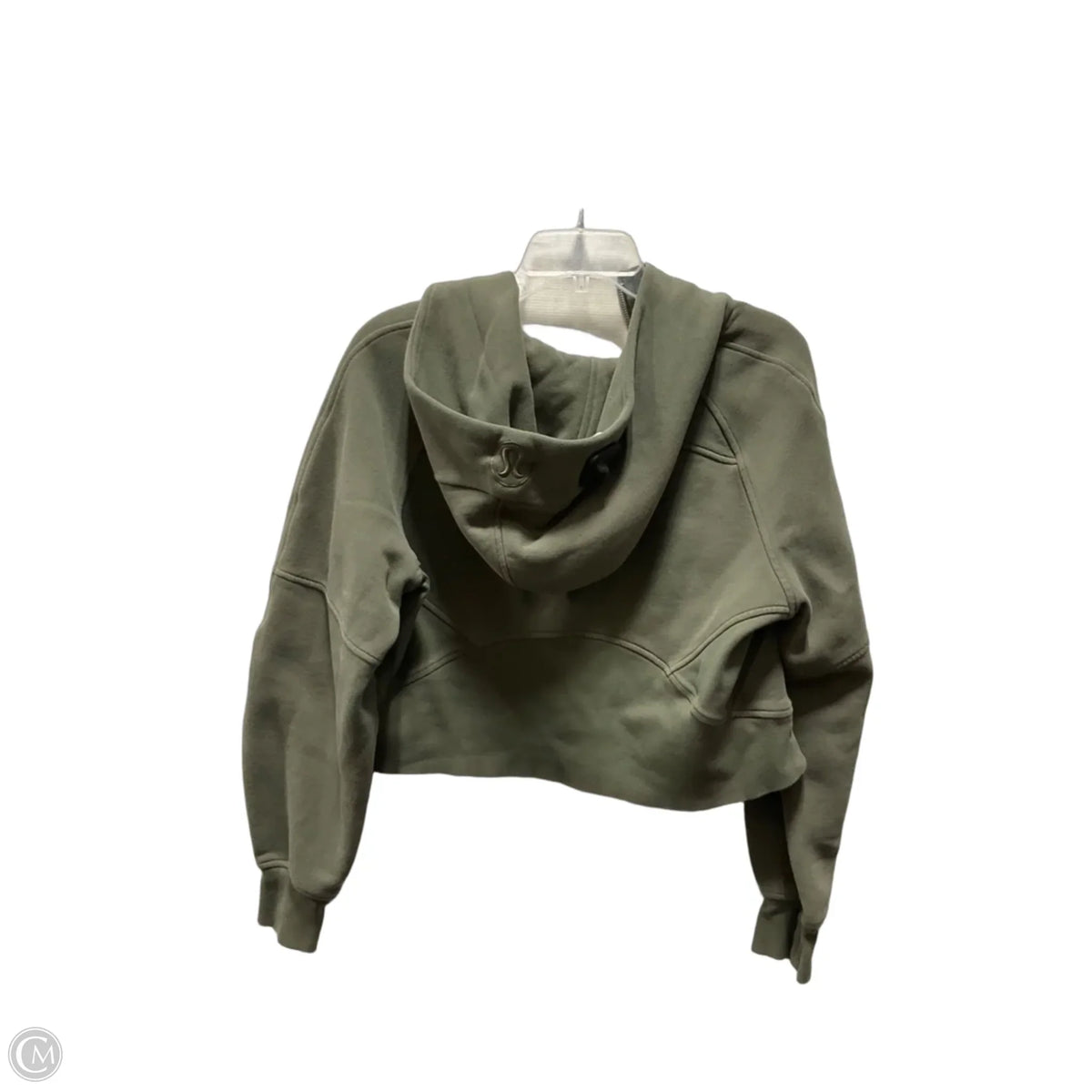 Athletic Jacket By Lululemon In Green, Size: Xs