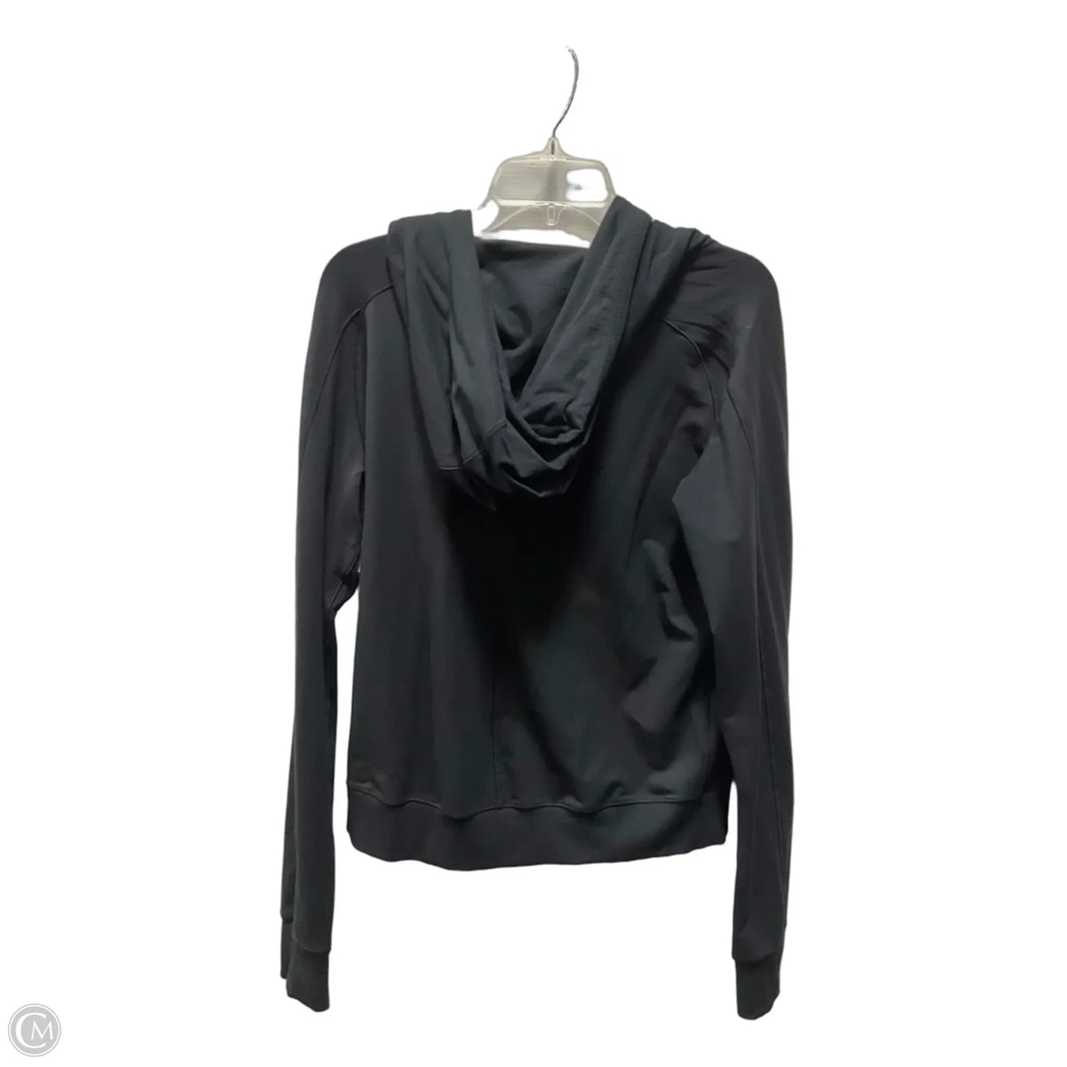Athletic Jacket By Lululemon In Black, Size: 8