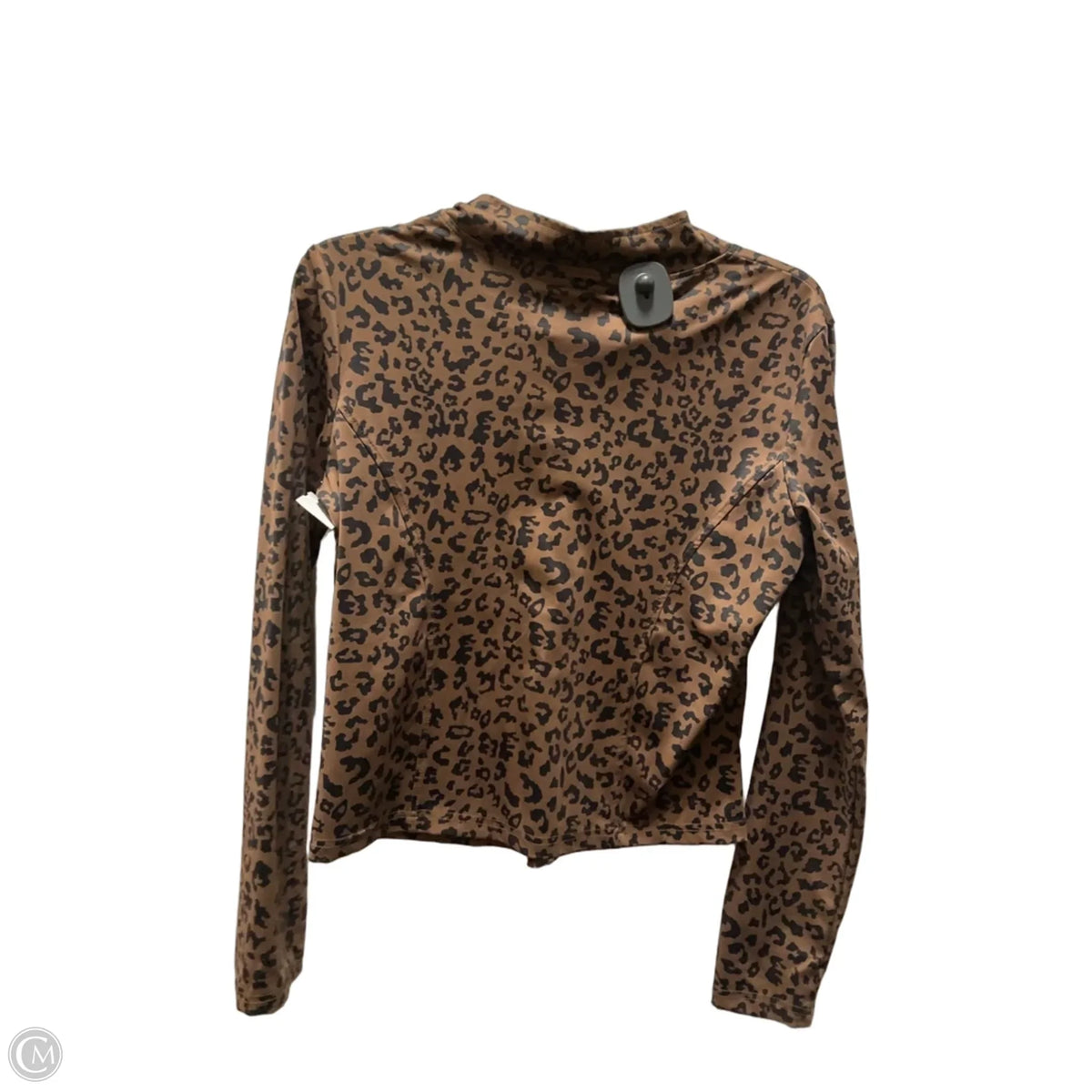 Athletic Jacket By Dazy In Animal Print, Size: Xl