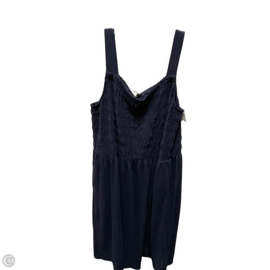 Dress Casual Maxi By Talbots In Navy, Size: 1x