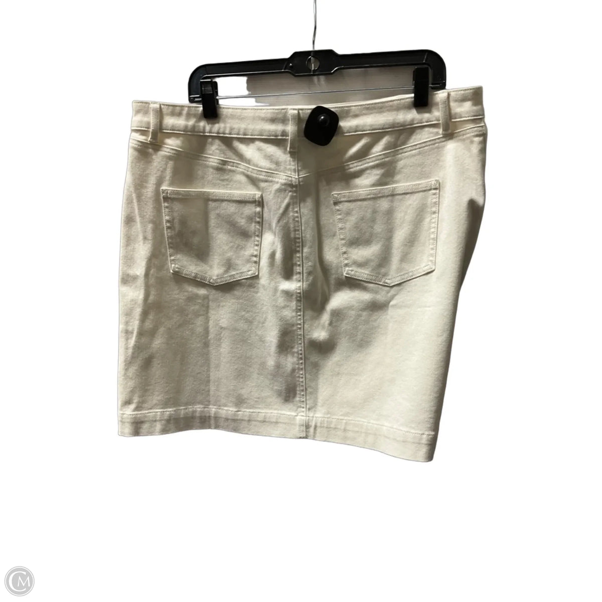 Skirt Midi By Talbots In White, Size: 16