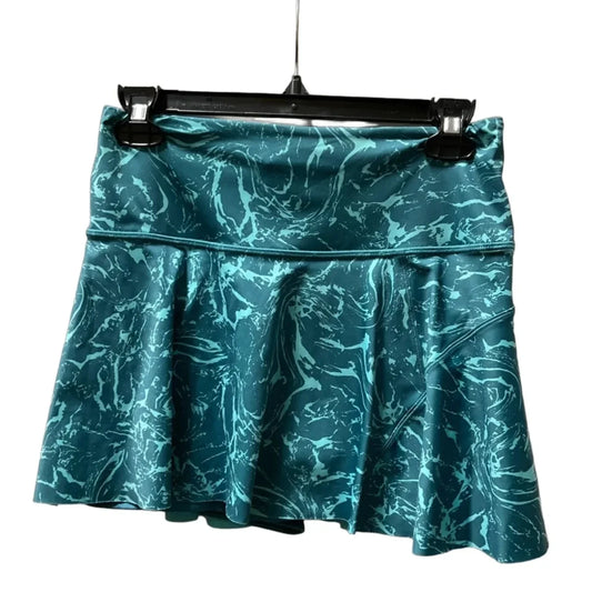 Athletic Skort By Athleta In Green, Size: Xs