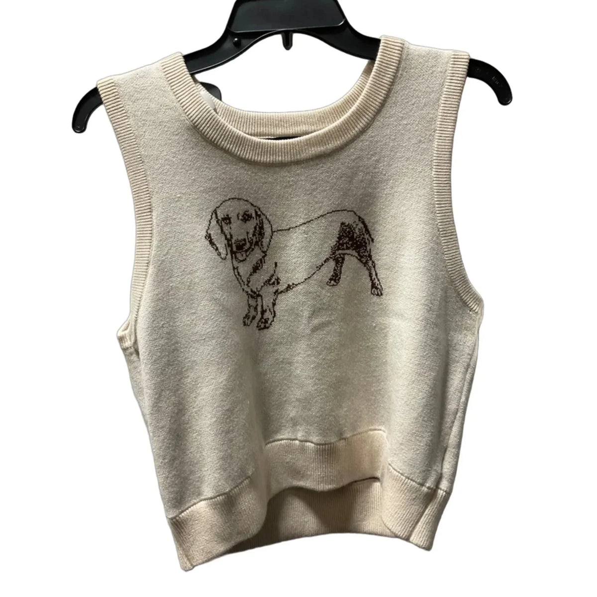 Sweater By Originality In Cream, Size: Xl