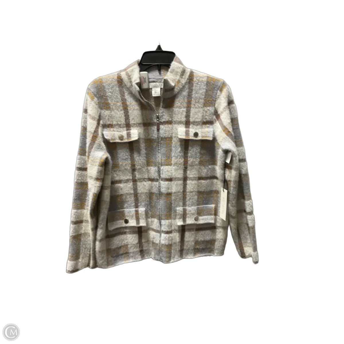 Jacket Other By Rachel Zoe In Plaid Pattern, Size: L