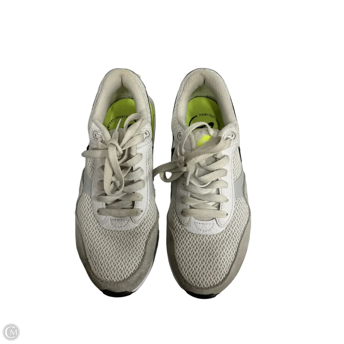 Shoes Athletic By Nike In White, Size: 8