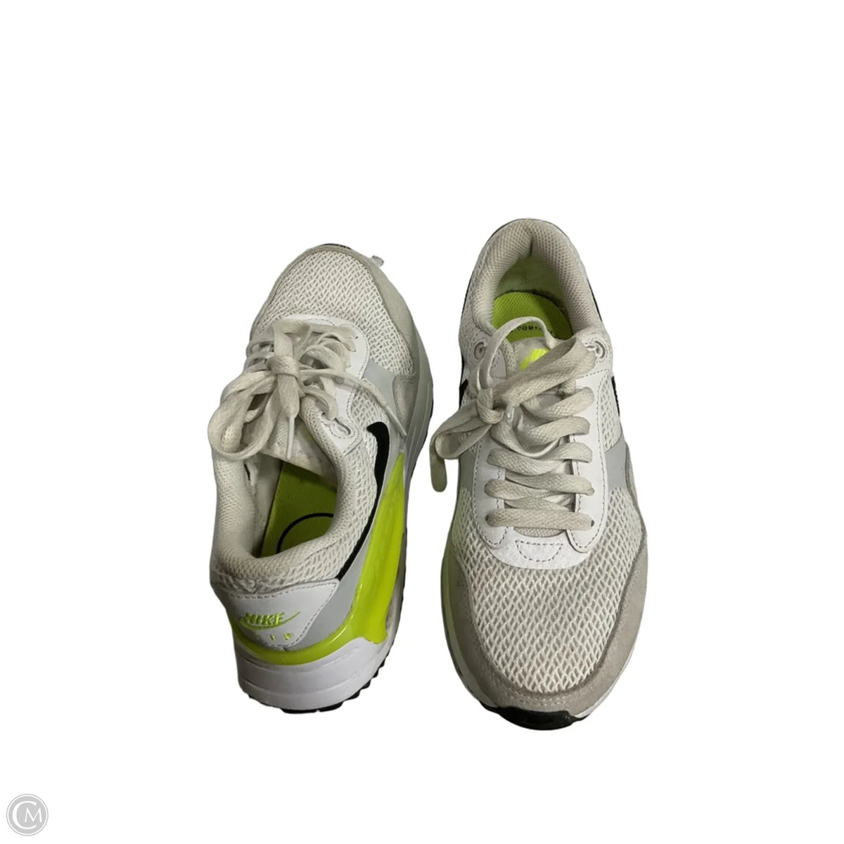 Shoes Athletic By Nike In White, Size: 8