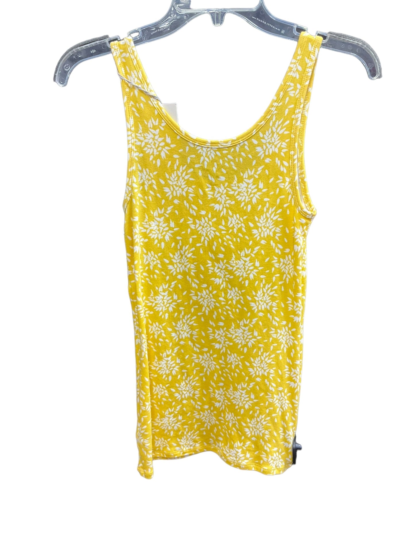 Yellow Top Sleeveless Basic A New Day, Size M