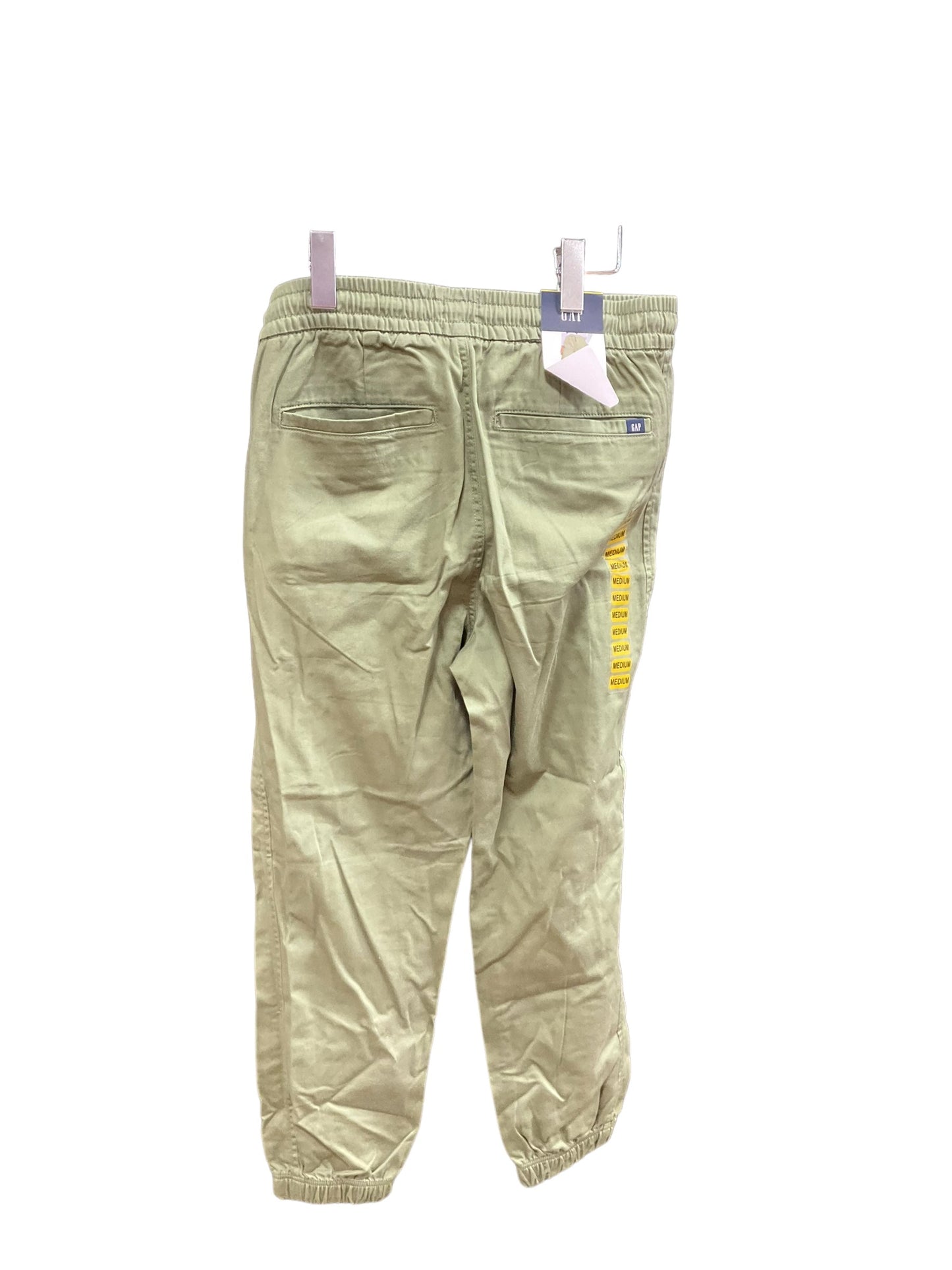 Green Pants Joggers Gap, Size M