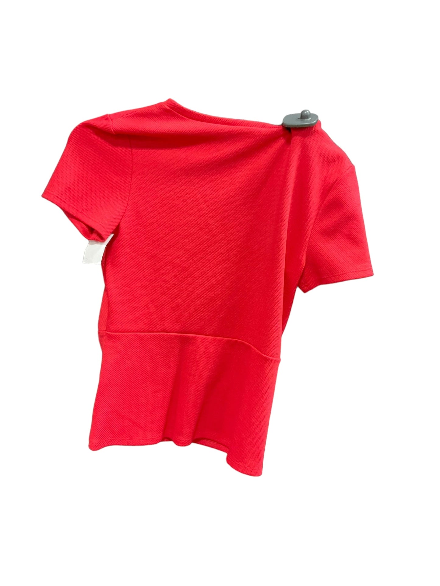 Red Top Short Sleeve Express, Size S