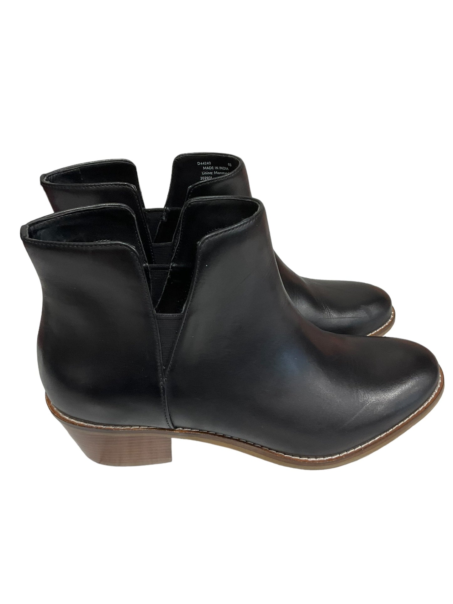 Black Boots Ankle Heels Cole-haan, Size 8