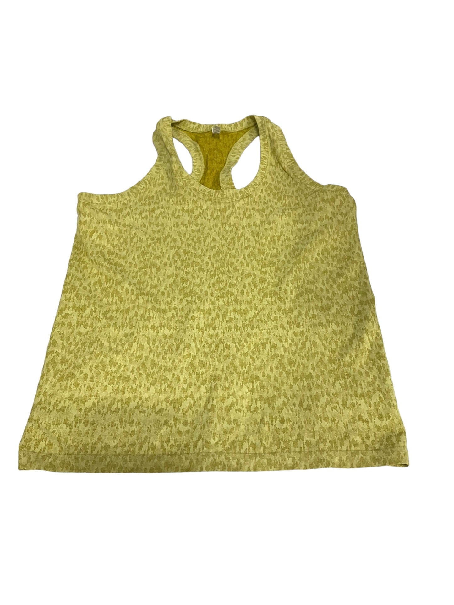 Yellow Athletic Tank Top Athleta, Size Xl