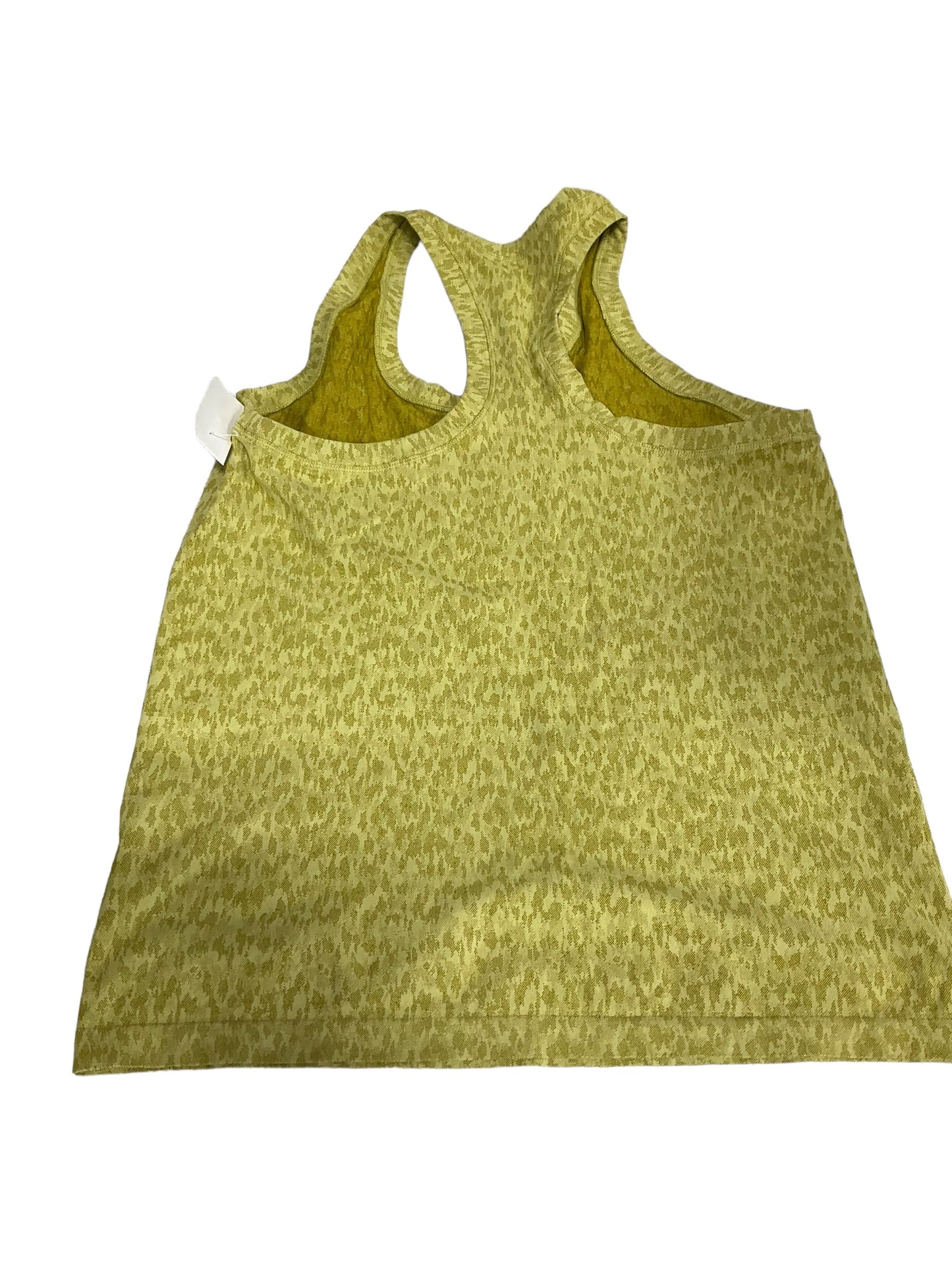 Yellow Athletic Tank Top Athleta, Size Xl