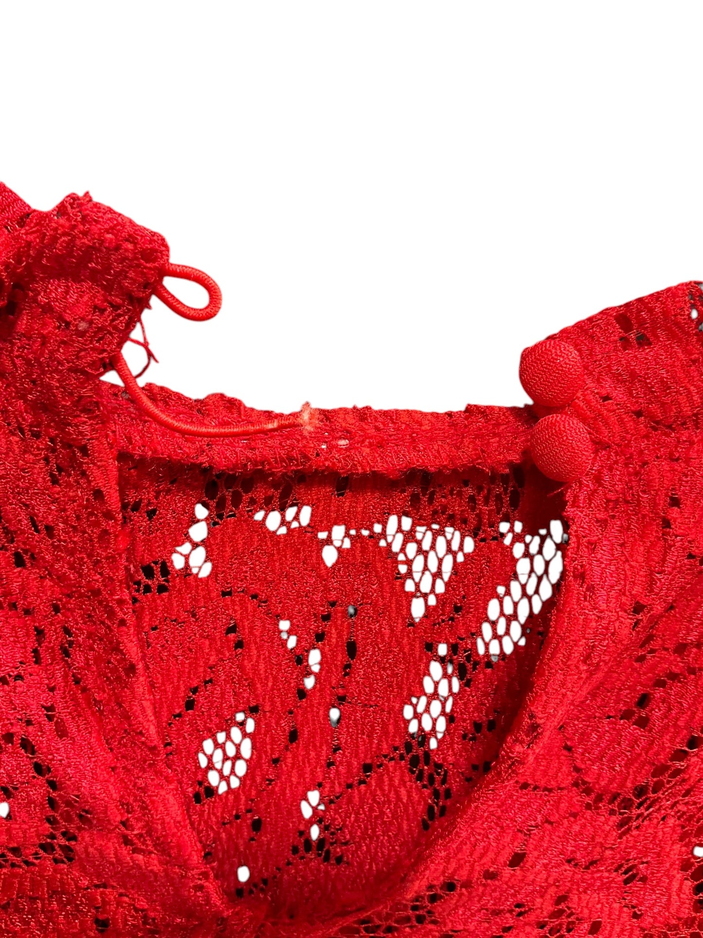 Top Long Sleeve By Inc In Red, Size: Xl