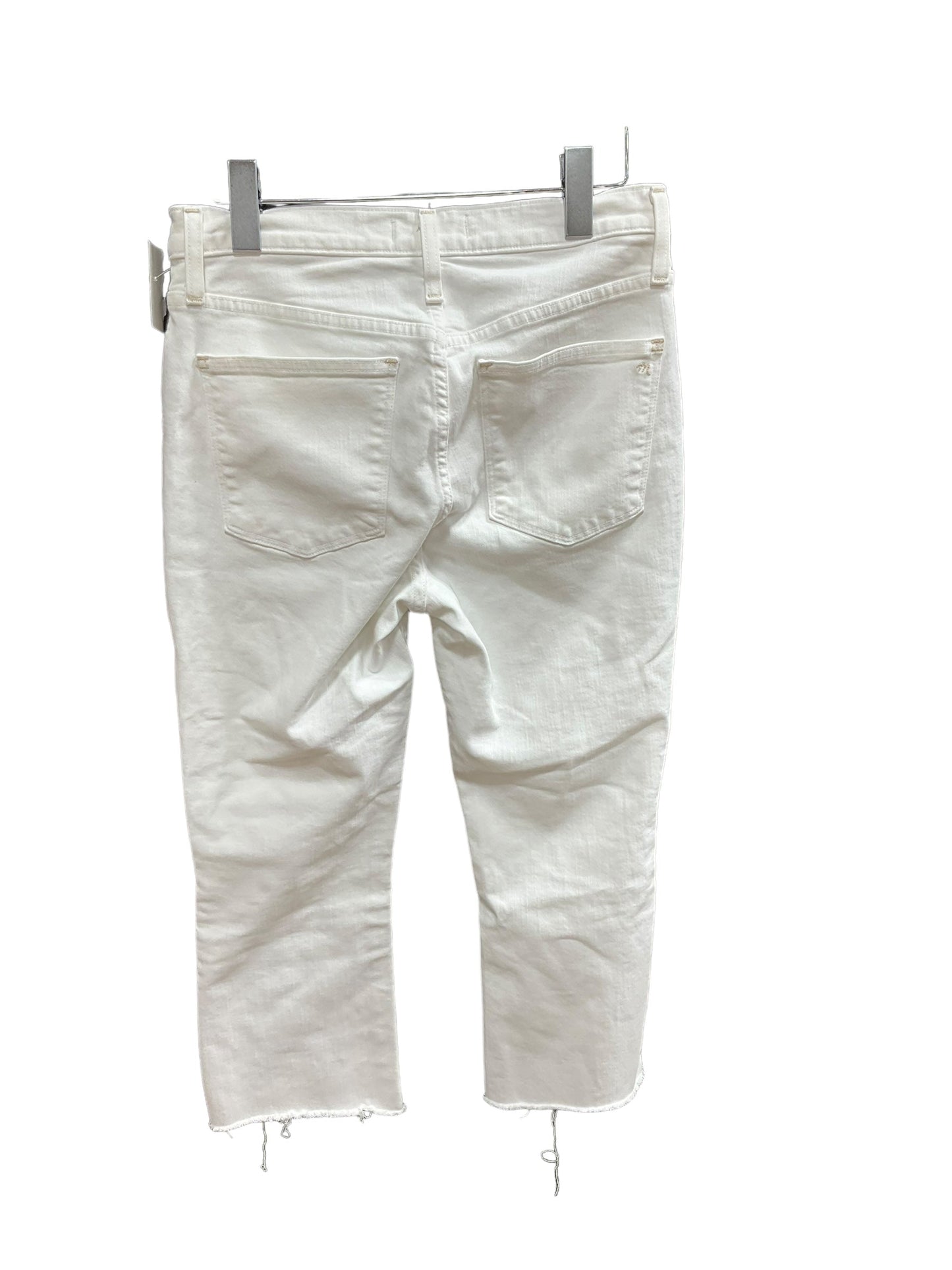 White Jeans Boot Cut Madewell, Size 8