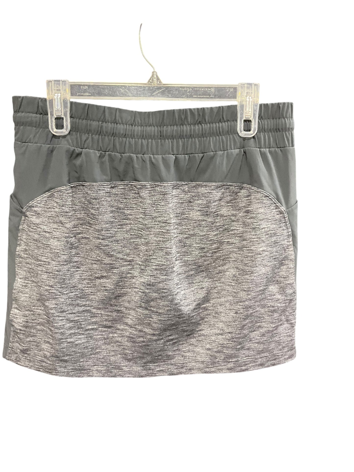 Athletic Skort By Athleta In Grey, Size: M