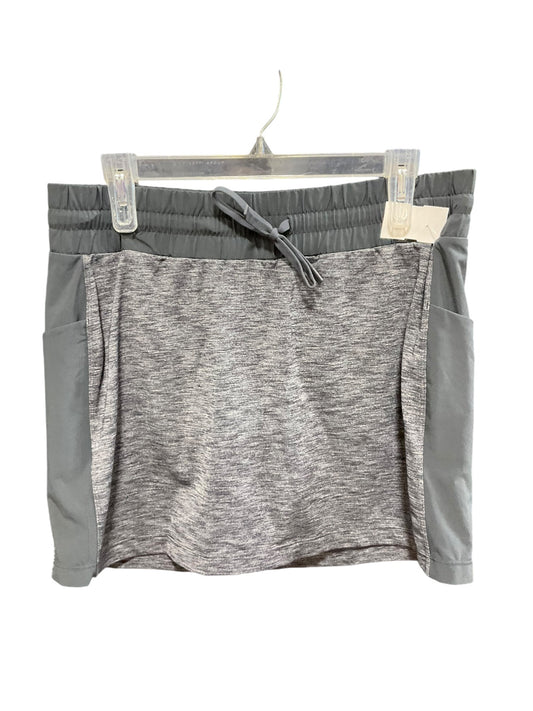 Athletic Skort By Athleta In Grey, Size: M