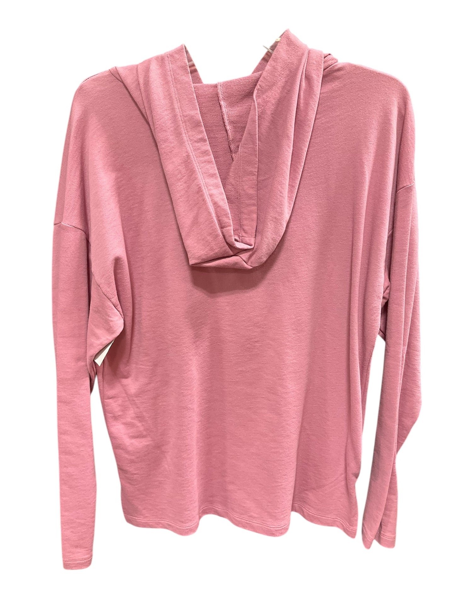 Athletic Sweatshirt Hoodie By Victorias Secret In Pink, Size: S