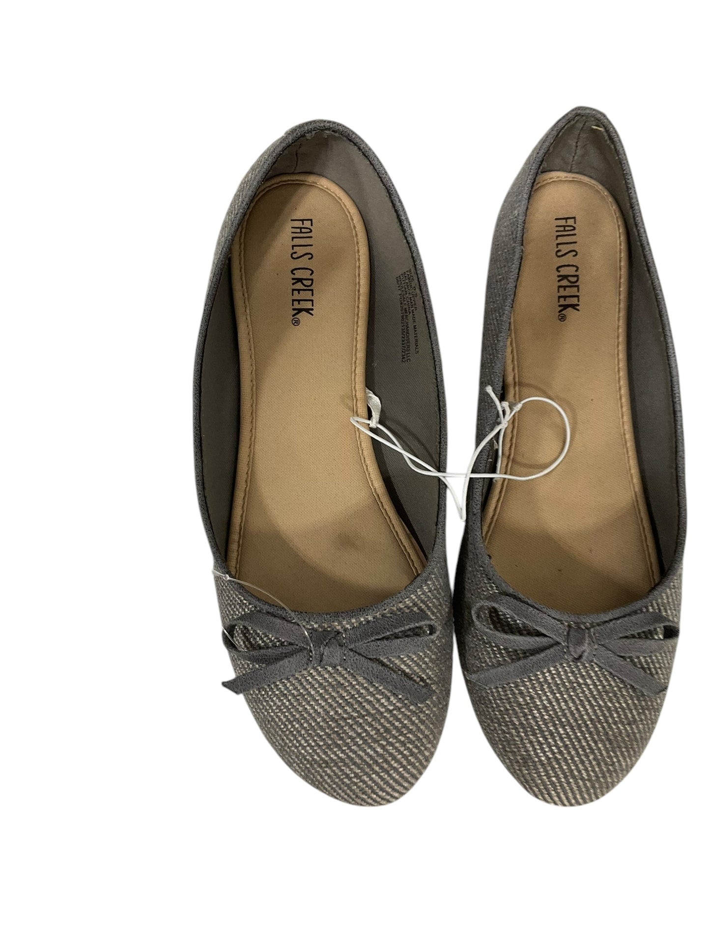 Shoes Flats By Falls Creek In Grey, Size: 8.5