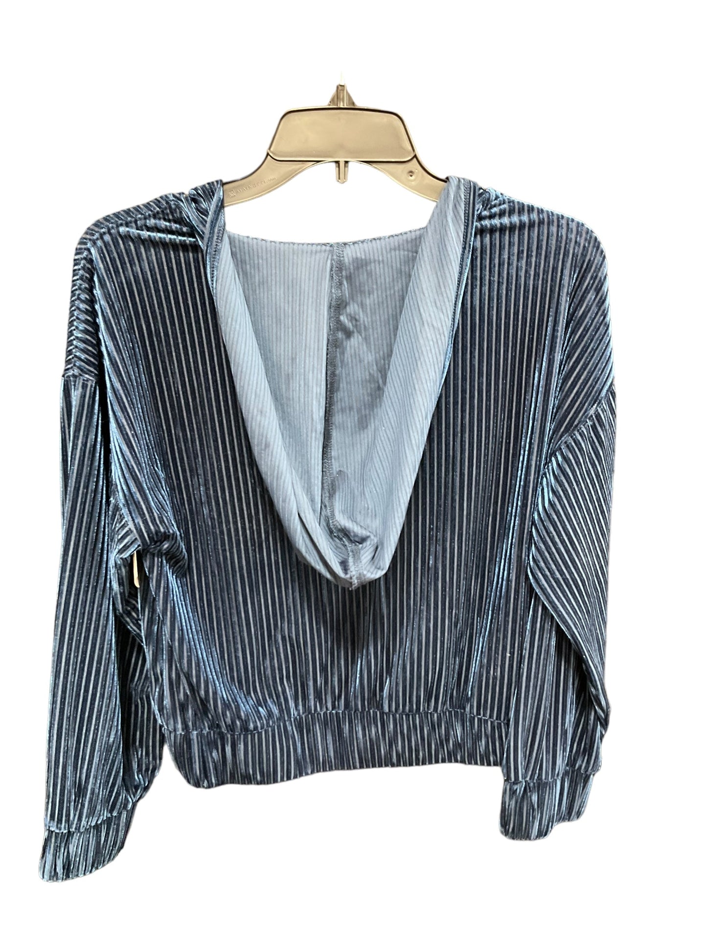 Top Long Sleeve By Venus In Blue, Size: S