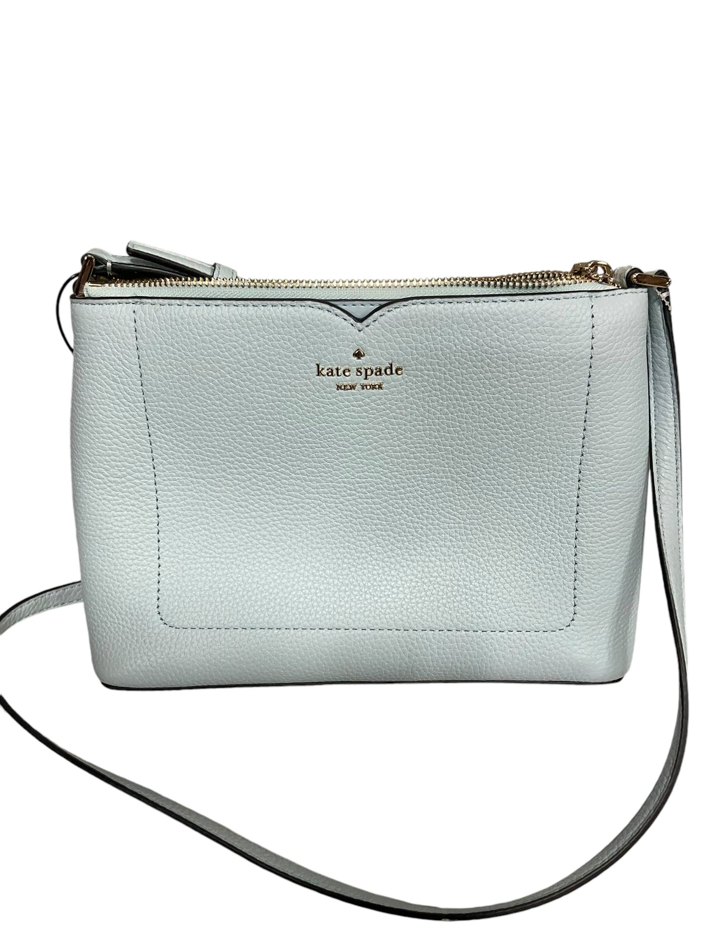 Crossbody Leather By Kate Spade, Size: Medium