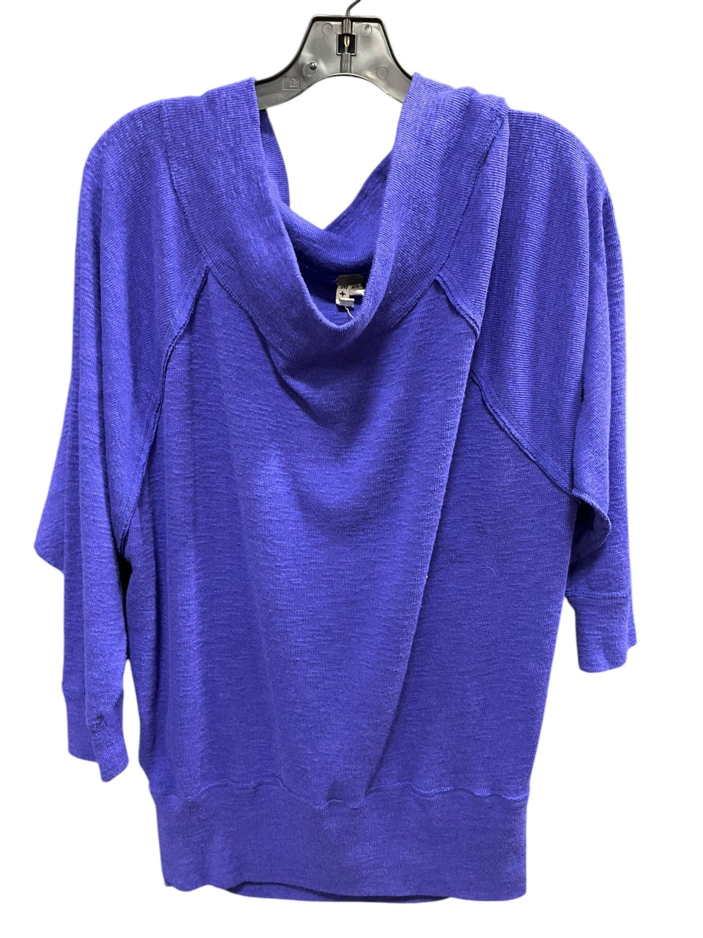 Top Long Sleeve By We The Free In Blue, Size: M