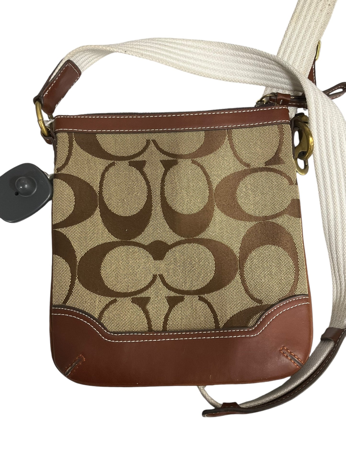 Crossbody Leather By Coach, Size: Large