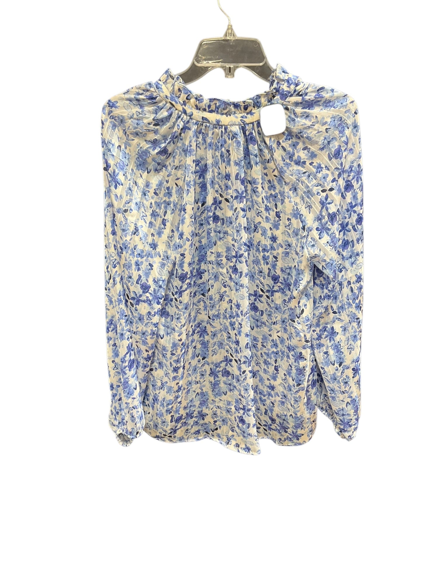 Top Long Sleeve By H&m In Blue, Size: Xl