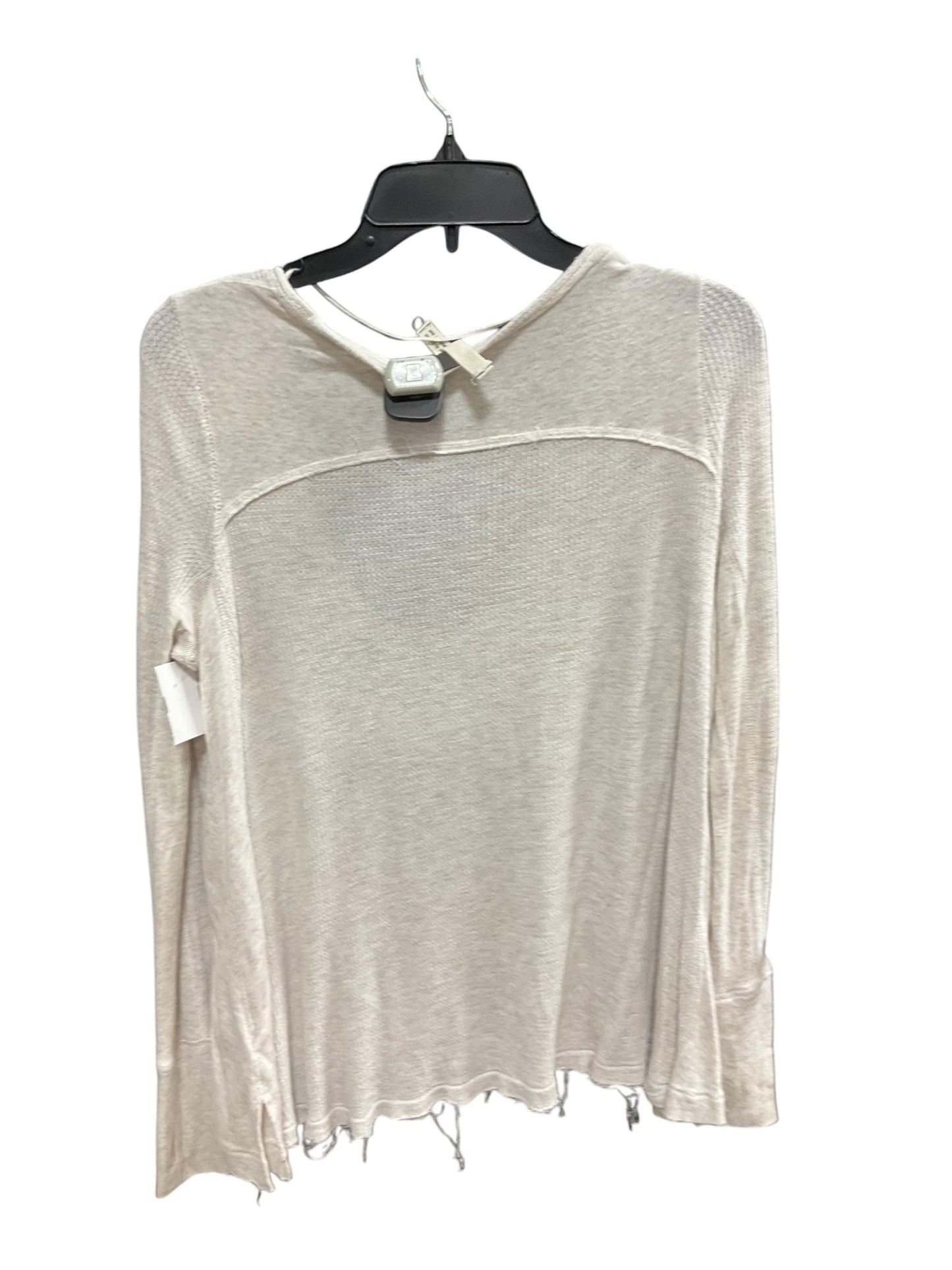 Top Long Sleeve By We The Free In Beige, Size: S