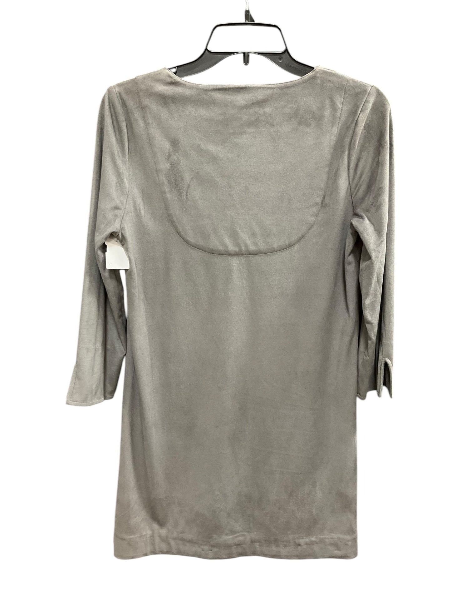 Dress Casual Midi By Gretchen Scott In Grey, Size: Xs