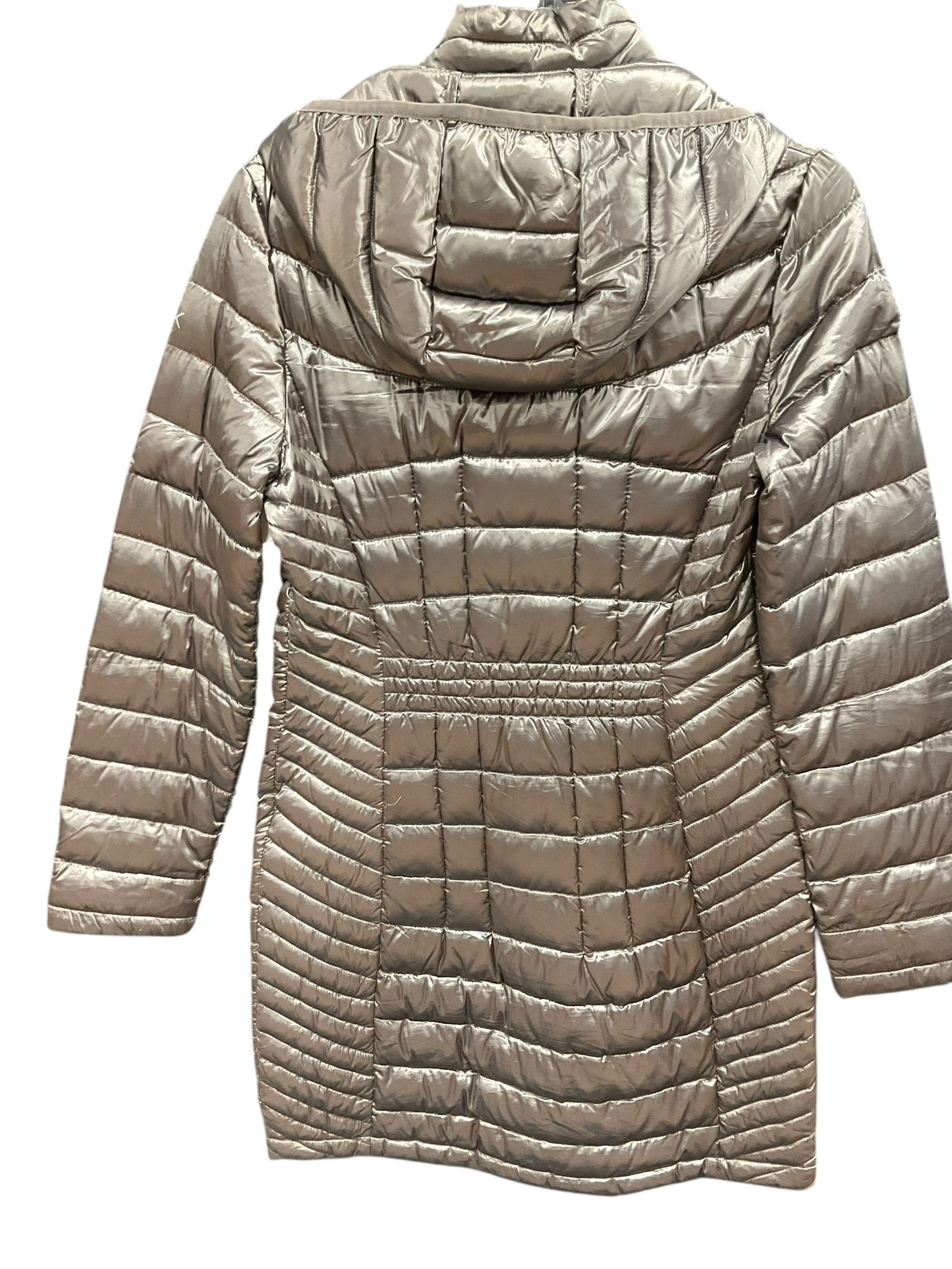 Coat Puffer & Quilted By Calvin Klein In Grey, Size: Xs