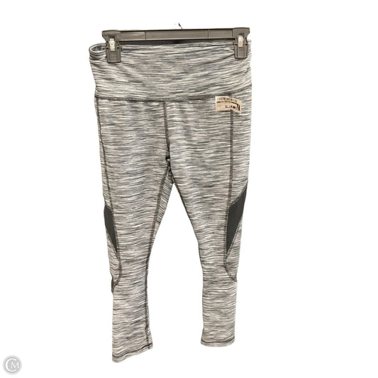 Athletic Leggings By Clothes Mentor In Black & Grey, Size: M