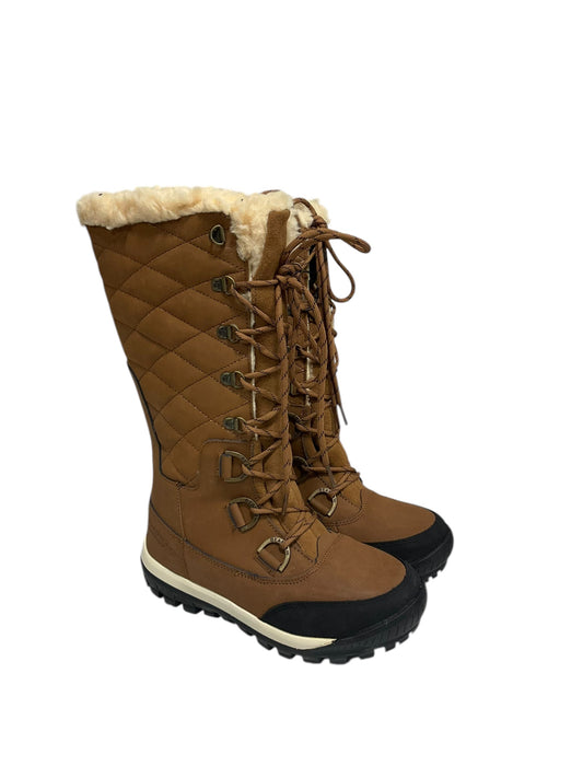 Boots Snow By Bearpaw In Tan, Size: 7