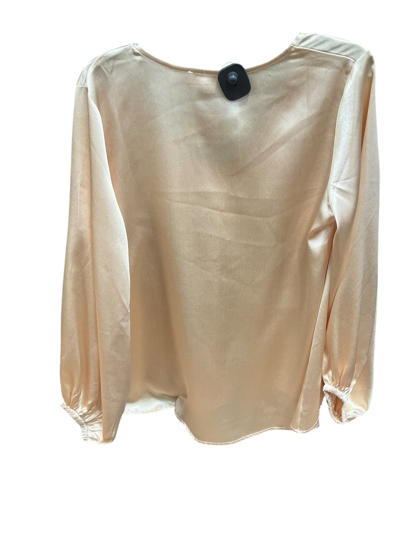 Top Long Sleeve By Clothes Mentor In Gold, Size: M