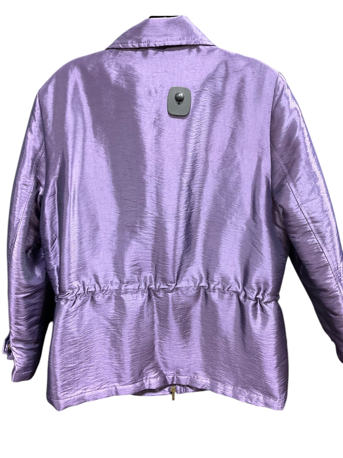 Jacket Puffer & Quilted By Coldwater Creek In Purple, Size: M