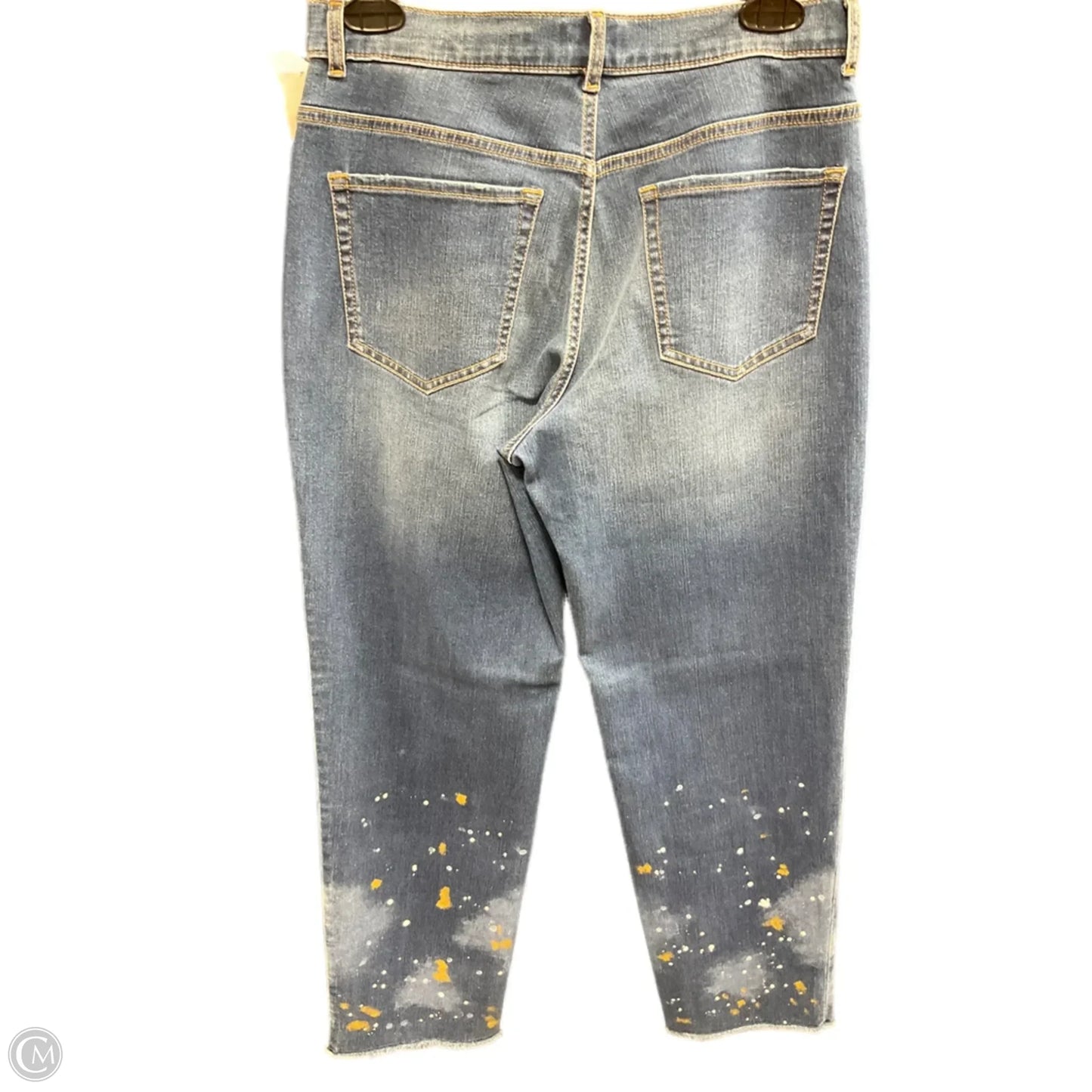 Jeans Boyfriend By Logo In Blue, Size: 6