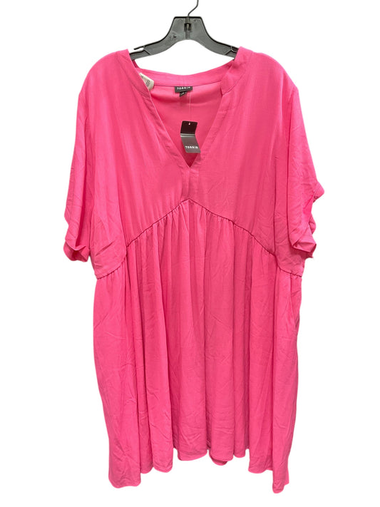 Dress Casual Short By Torrid In Pink, Size: 3x