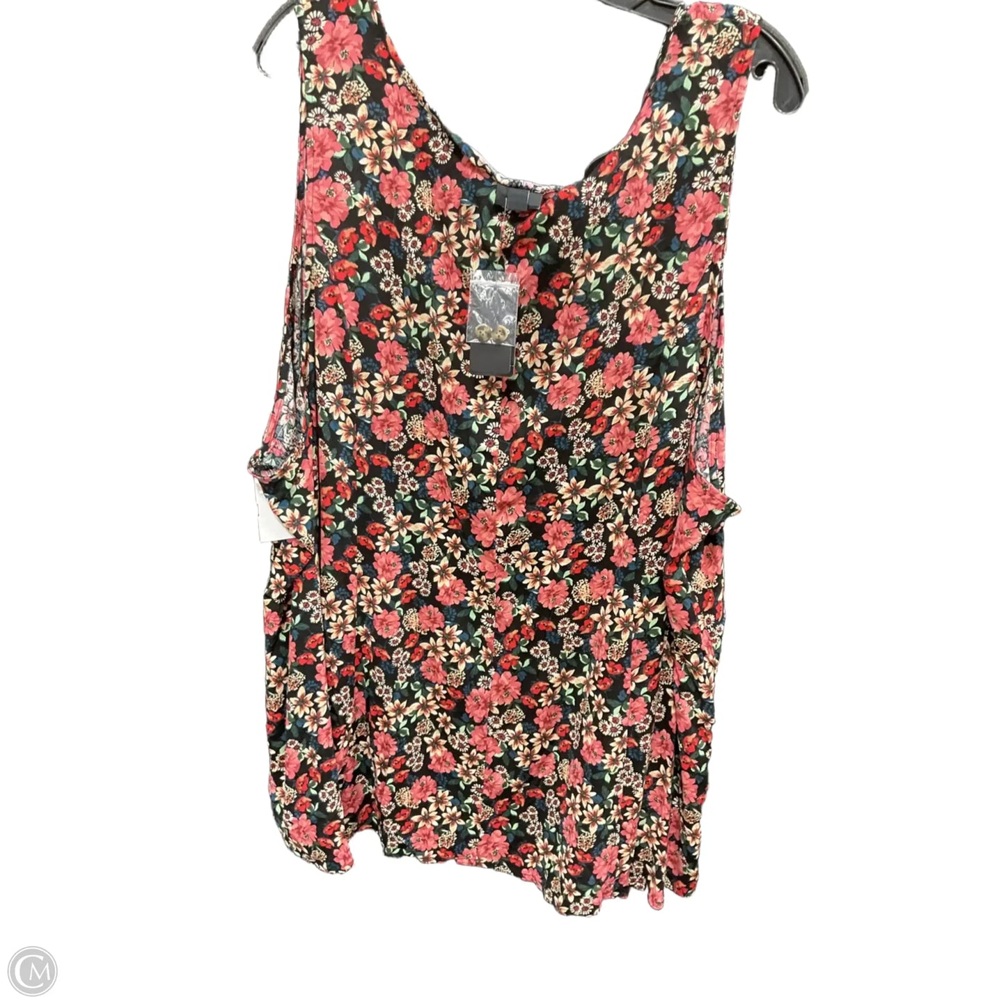 Tank Top By Torrid In Floral Print, Size: 4x