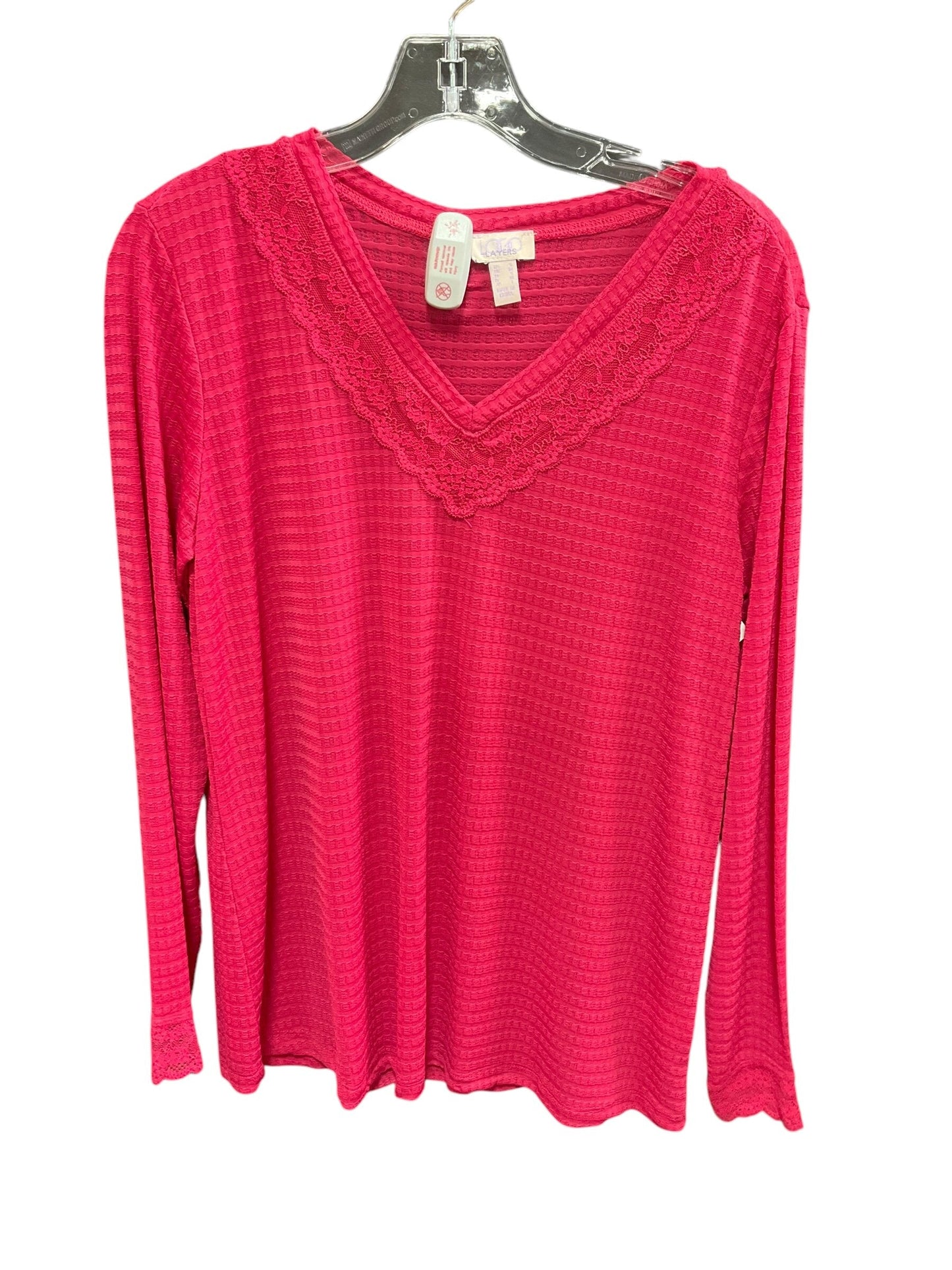 Top Long Sleeve By Logo  Size: S