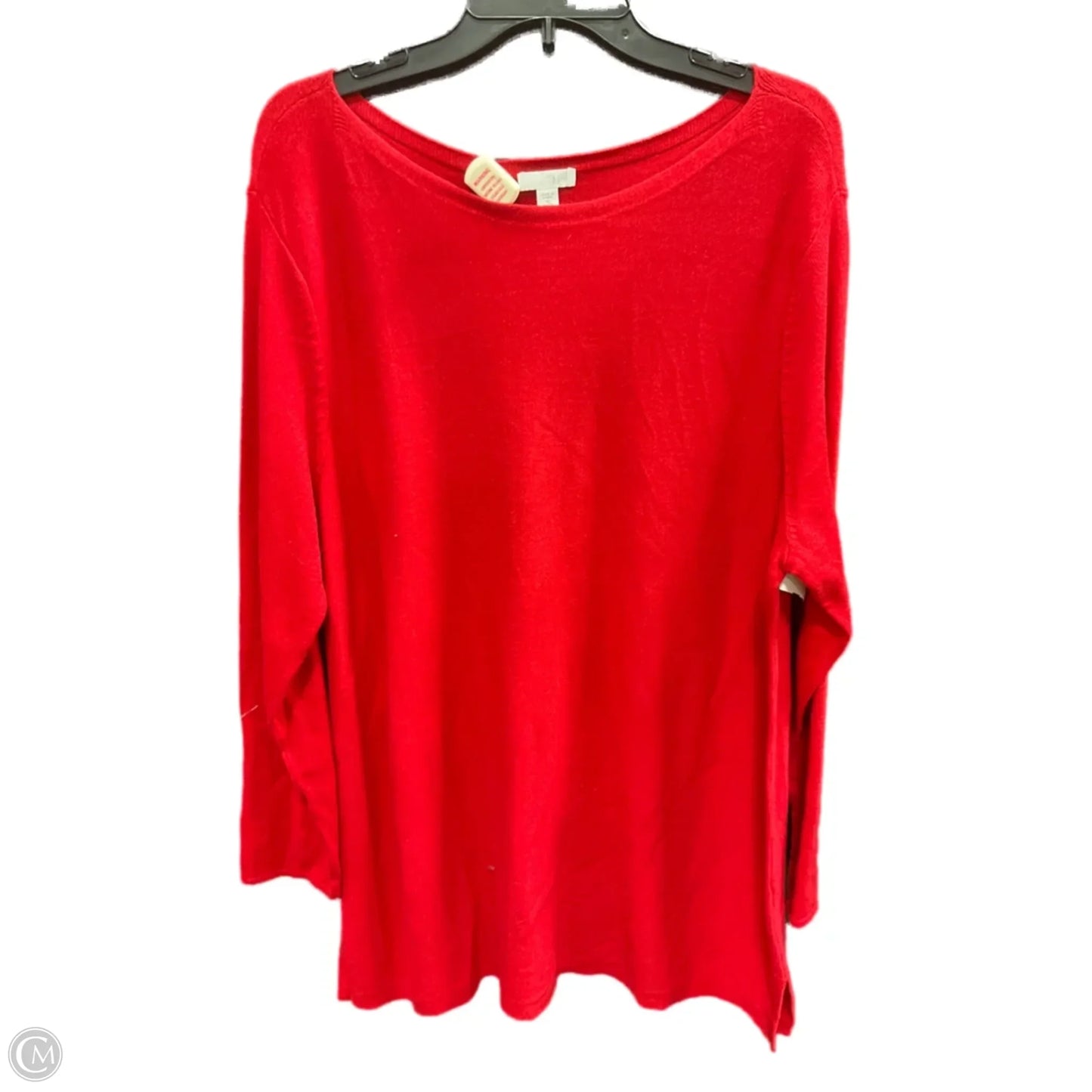 Sweater By J. Jill In Red, Size: Xl