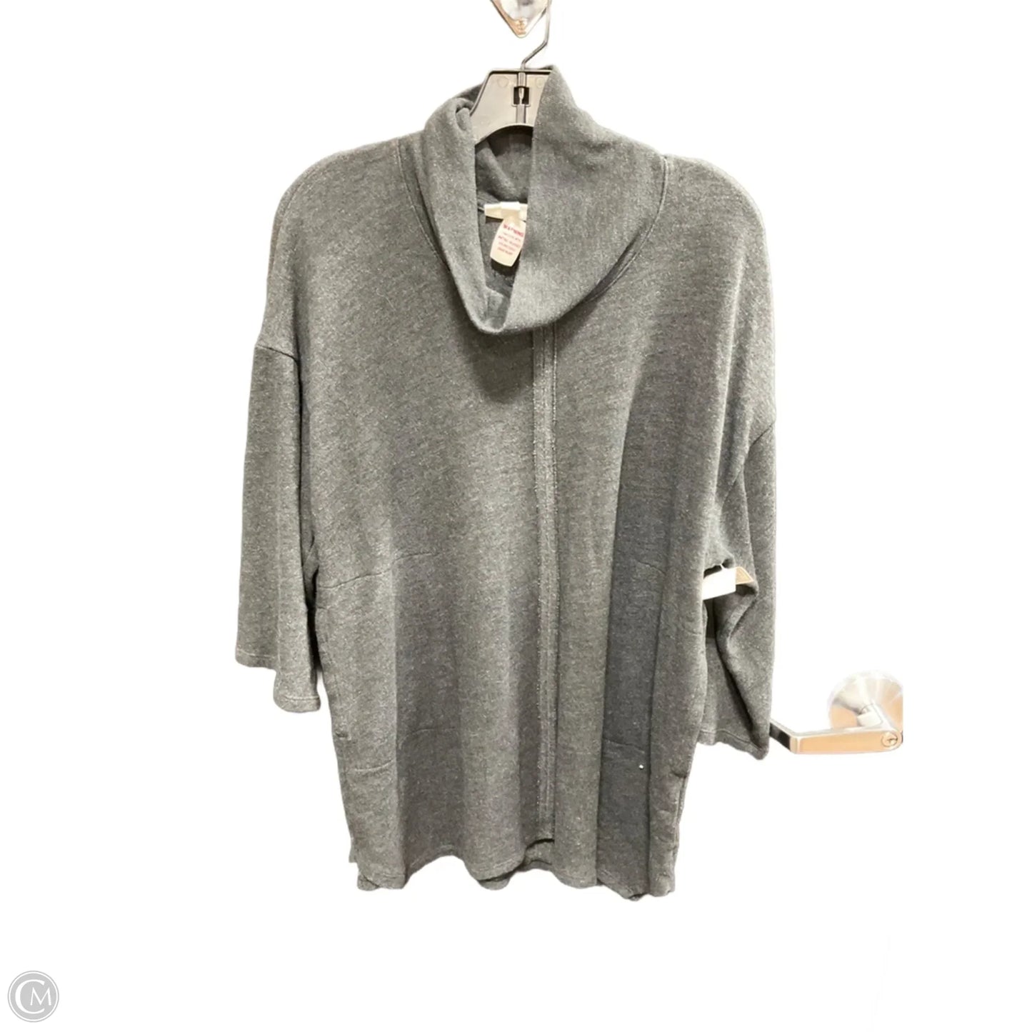 Sweater By Pure Jill In Grey, Size: Xs