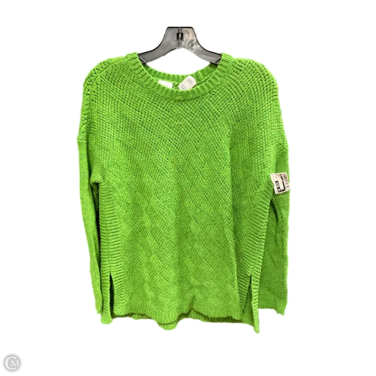 Sweater By Cabi In Green, Size: Xs
