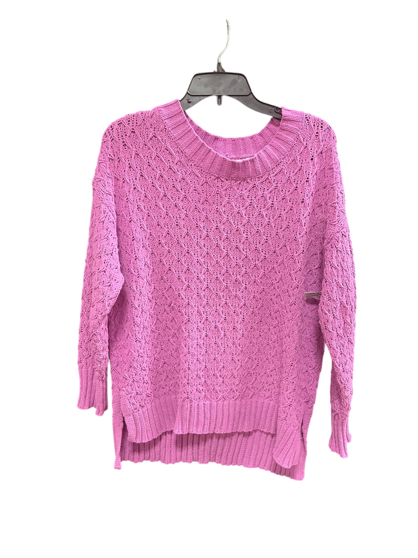 Sweater By Seven 7 In Purple, Size: M