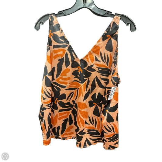 Top Sleeveless By Old Navy In Tropical Print, Size: Xl