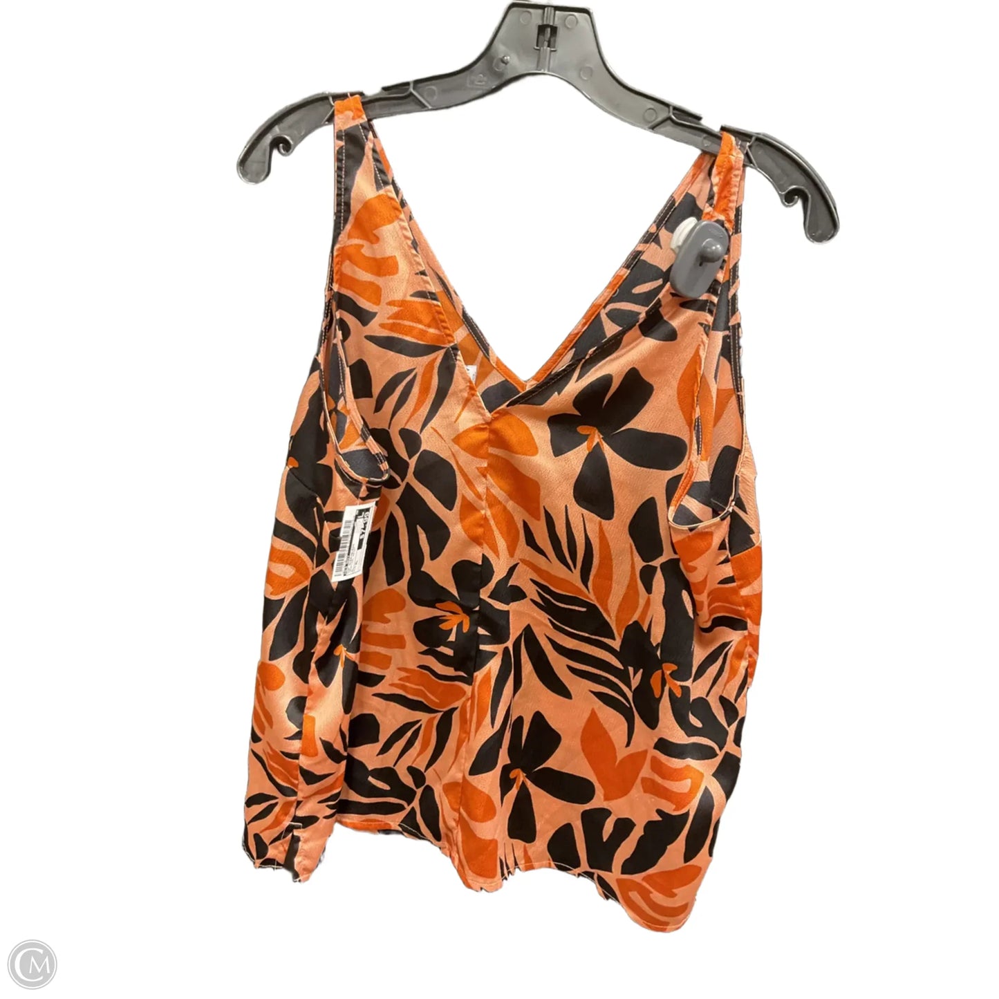 Top Sleeveless By Old Navy In Tropical Print, Size: Xl