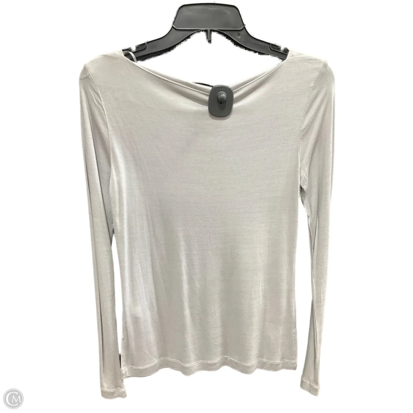 Top Long Sleeve By Banana Republic In Grey, Size: Xs